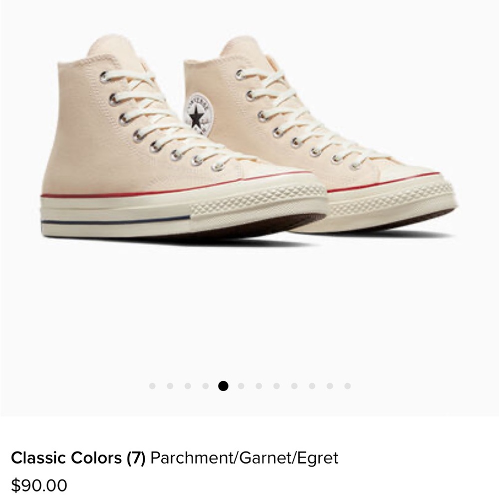 Converse Beige High-Top Sneakers